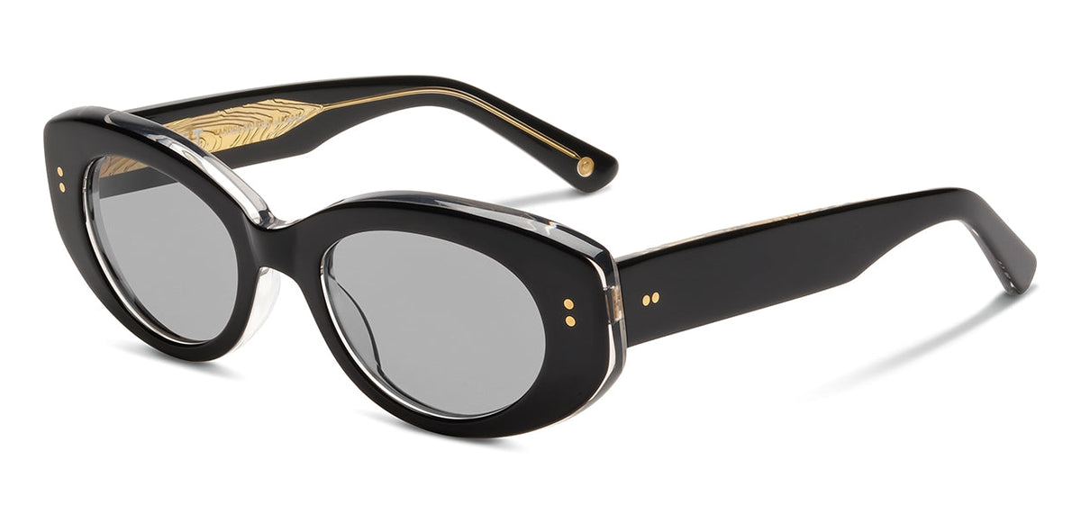 Cass | Black/Crystal Laminate